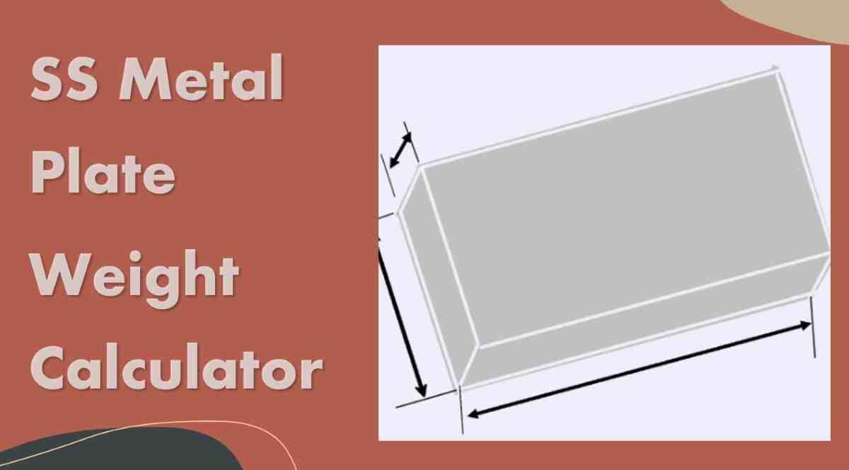 SS metal weight calculator